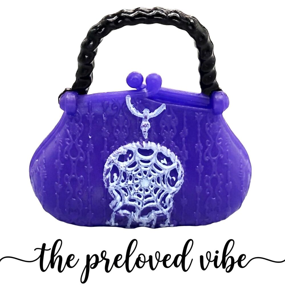 Monster High Doll Twyla 13 Wishes Purse Purple Dreamcatcher Bag
